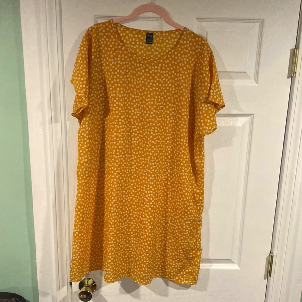 Shein Orange Dress Size:XL